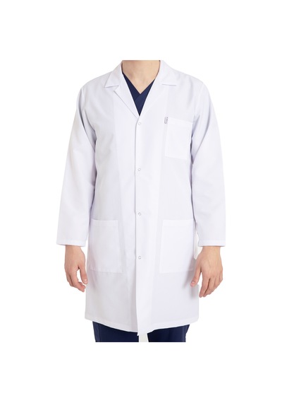 Beyaz Önlük Erkek Model Alpaka Kumaş Ep-01