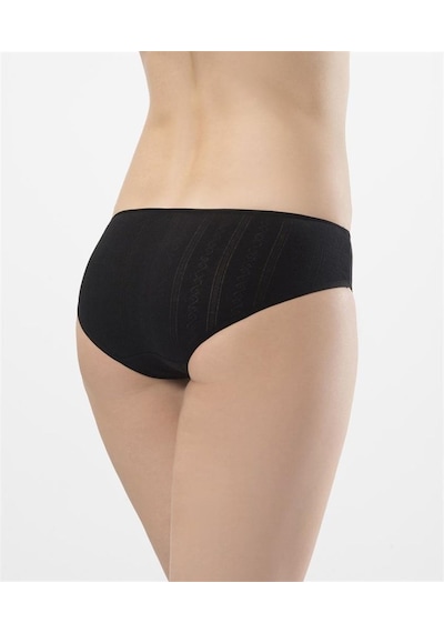 Türen 256 İkili Jakarlı Bikini-sıyah Siyah