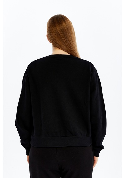Defys Kadın Basic Sweat Siyah