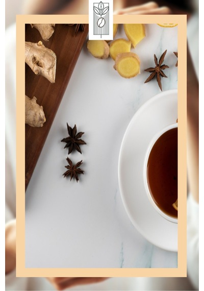 Premium Ginger Black Tea 50g, Zencefil Aromalı Siyah Çay