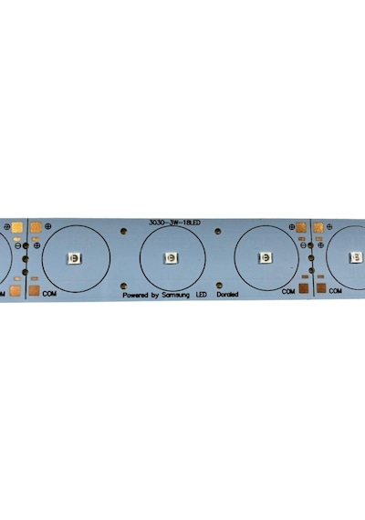 Wallwasher Çubuk Led'i 18x1w 3030 Smd Ledli Mavi Renk 1 Adet