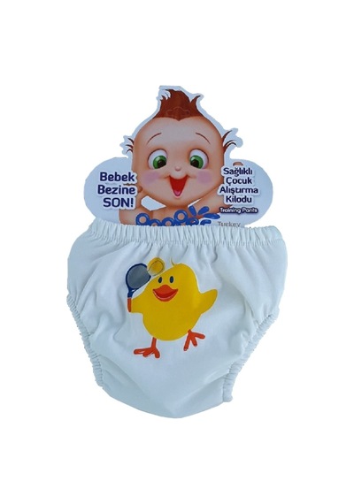 3'lü Erkek Kız Bebek Alıştırma Külodu