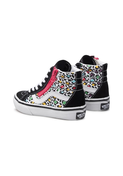 Vans Sk8-hi Reissue Side Zip Siyah Çocuk Spor Ayakkabı Karışık Çok Renkli
