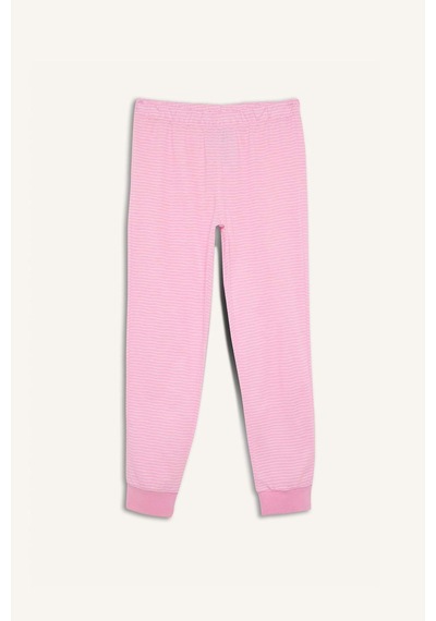 DeFacto Kız Çocuk Pijama Takımı Baskılı Kısa Kollu Üst Beli Lastikli Uzun Alt E2220A825SMER85 Ekru DeFacto Kız Çocuk Pijama Takımı Baskılı Kısa Kollu Üst Beli Lastikli Uzun Alt E2220A825SMER85 Ekru