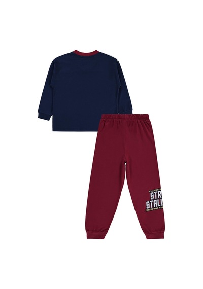 Civil Boys Araba Baskılı 10-13 Yaş Pijama Takımı - Lacivert