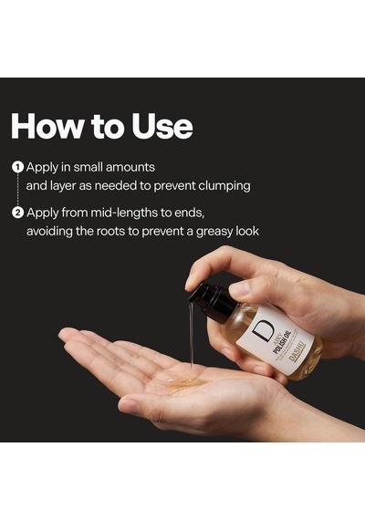 Saça Parlak Ve Islak Bir Görünüm Sunan, Bitkisel Özler İçeren Saç Yağı Pro Airy Polish Oil