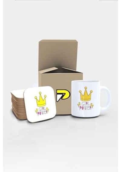 Yazılı Tipografik Tasarımlı Baskılı Kupa Bardak Seti Eğlenceli Özel Hediye Mug 5 Çok Renkli