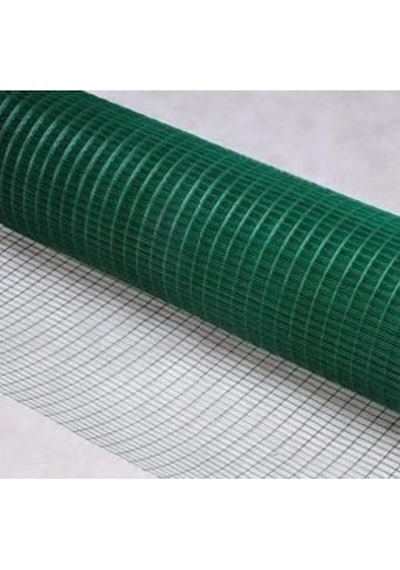 Çit PVC Kaplı Puntalı Yeşil Tel 25 Mt – 12x12 Göz Aralıklı