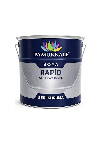 Pamukkale 1470 Rapid Endüstriyel Boya 50 Gloss 15 Kg Ral 2004 Turuncu