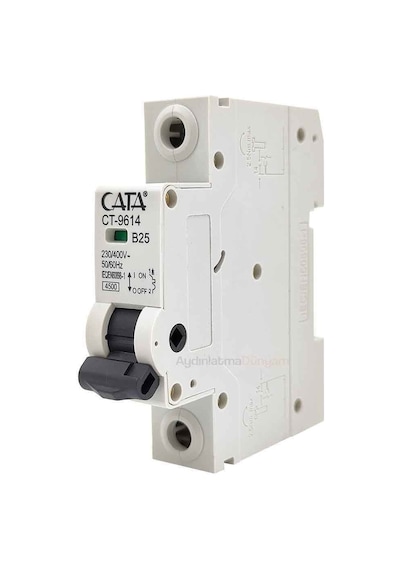 Cata 1x25 Amper W Otomat Monofaze Sigorta Ct-9614