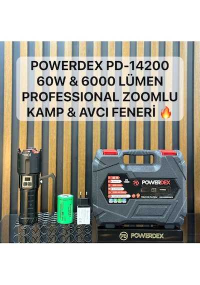 Powerdex Pd-14200 Profesyonel El Feneri Diğer