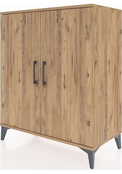 Hyperion Şifonyer 2 Kapaklı 88x44x106 Çam-çam Çam
