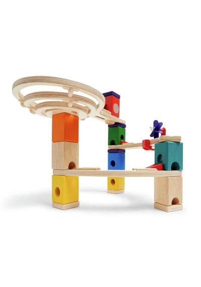 Marble Dolambaçlı Yol Quadrilla Ahşap Tasarım Oyunu