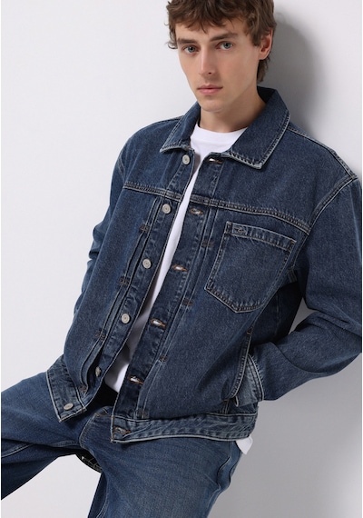 Colin's Colins Regular Fit Düğmeli Astarsız Erkek Mavi Ceket Cl1076804 Q1.v1 Dn44579 Denim Colin's Colins Regular Fit Düğmeli Astarsız Erkek Mavi Ceket Cl1076804 Q1.v1 Dn44579 Denim