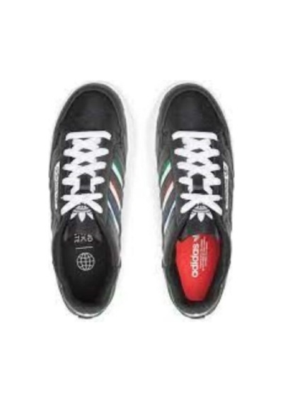 Adidas Continental 80 Stripes GW6643 Kadın Spor Ayakkabı Siyah