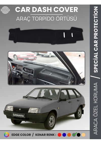 Lada Samara Enjeksiyonlu 1990-2004 Torpido Örtüsü Torpido Koruma Tam Uyum Araca Özel Kaymaz - 542 Stiloto
