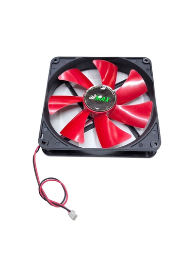 14 Cm 12v 2 Pinli Fan 14 14 2.5cm Ölçülerinde 12 Volt 2 Pimli Soğutucu Fan