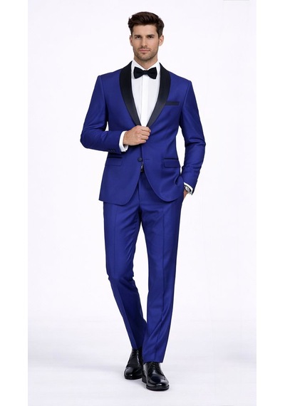Fabio Cassel Erkek Damatlık Slim Fit Takım Elbise Lacivert