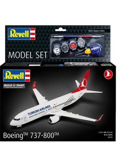 Revell Model Set Türk Hava Yolları Boeing 737-800 63772