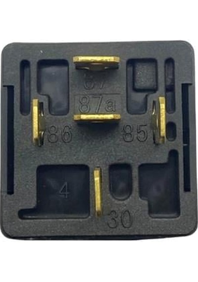 Sanel 12v Röle 5 Uçlu 50 A Çift Platin 30-85-86-87-87a