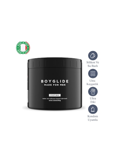 İntimateline Boyglide Fisting 500 Ml Su Ve Silikon Bazlı Kayganlaştırıcı Jel