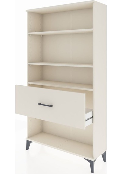 Arges Dolap 3 Raflı Tek Çekmeceli 88x30x163 Aytaşı-aytaşı Aytaşı
