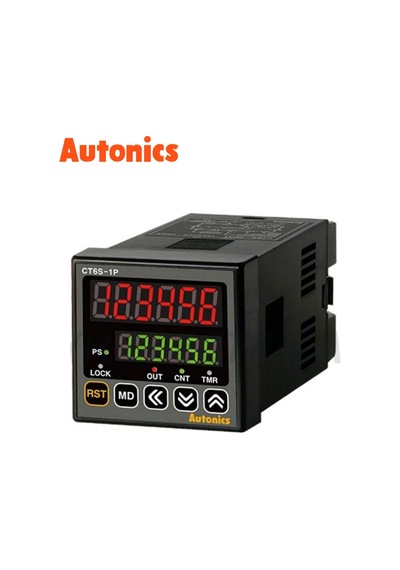 Autonics Ct6s-1p4 ,48x48mm 110v..220vac Kontak-1a1k 6-hane Sayıcı/zaman Röle