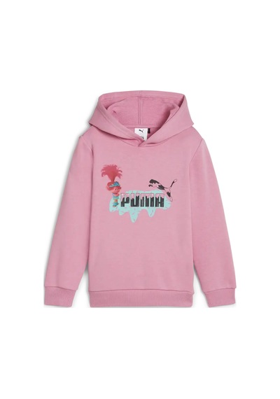 Puma X Trolls Hoodie Pembe Kız Çocuk Sweatshirt