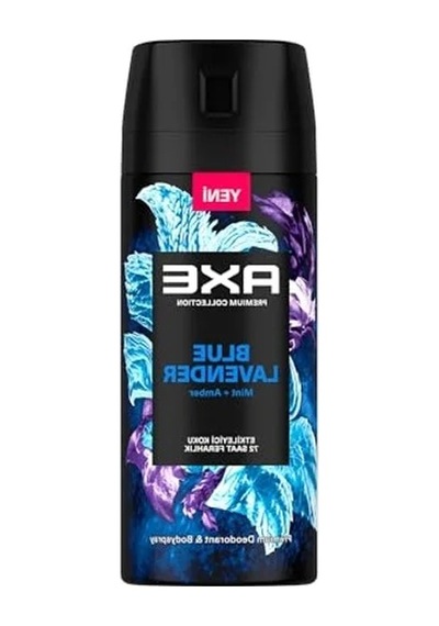 Erkekler İçin 150 Ml Sprey Deodorant, Mavi Lavanta Ve Premium Parfüm
