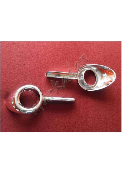 Db Chrome Fiat Doblo Sis Farı Çerçevesi 2010-2014 2 Parça Abs  Kro