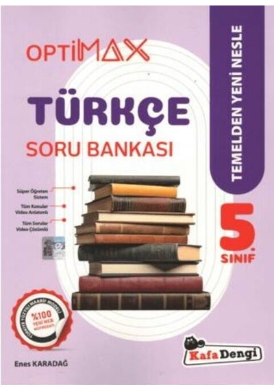 Kafadengi 2026 5. Sınıf Türkçe Optimax Soru Bankası