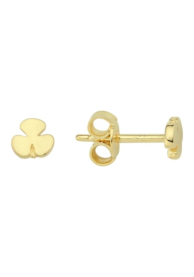 Goldkupe 14 Ayar Altın Minik Yonca Küpe 0,57 Gr-1795