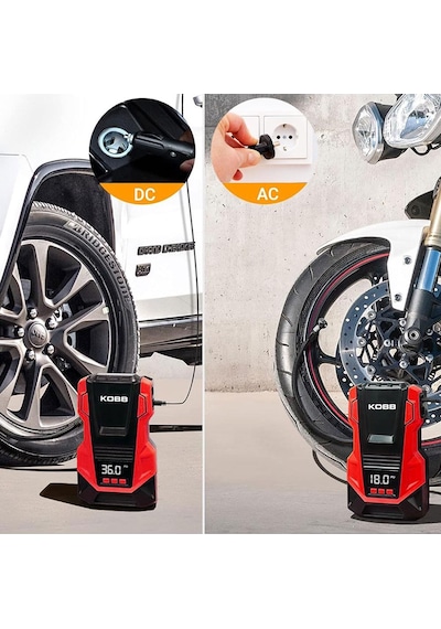 Kobb Kb220 12volt/220volt 150 Psı Dijital Basınç Göstergeli Lastik Şişirme Pompası