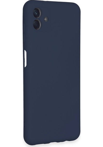 Newface - 3 - Samsung Galaxy A04e Kılıf Nano İçi Kadife Silikon - Edntrend - - Lacivert