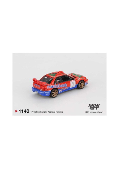 1/64 1140 Subaru Impreza Wrc97 1 1999 Drm Champion Çok Renkli