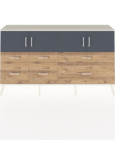 Arges Konsol 4 Raflı 6 Çekmeceli 4 Kapaklı 176x30x99 Aytaşı-antrasit/çam Antrasıt/atlas Çam - Aytası Arges Konsol 4 Raflı 6 Çekmeceli 4 Kapaklı 176x30x99 Aytaşı-antrasit/çam Antrasıt/atlas Çam - Aytası