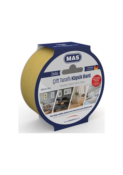 Mas Çift Taraflı Köpük Bant 50 Mm X 5 M 2646 Diğer