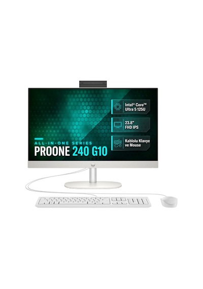 HP ProOne 240 G10 D36TNET-13 Ultra 5 125U 48 GB 2 TB SSD 23.8" W11P AIO Masaüstü Bilgisayar