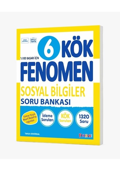Fenomen Okul 2027 6. Sınıf Sosyal Bilgiler Kök Soru Bankası Maarif Model