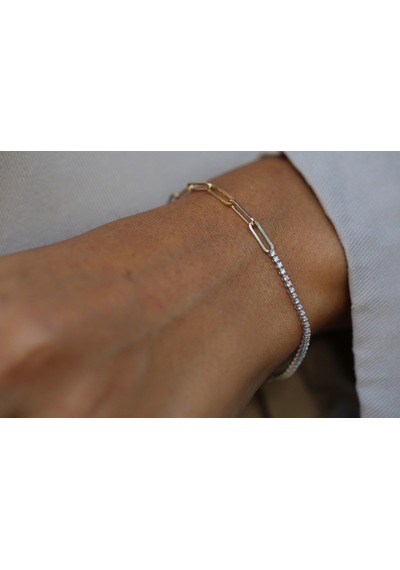 Reis Kuyumculuk T9800 Blended Bangle Altın Bilezik