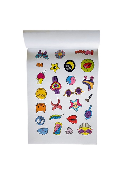 Karışık Sticker Defter 2 Sayfa Capybara Kapibara Diğer