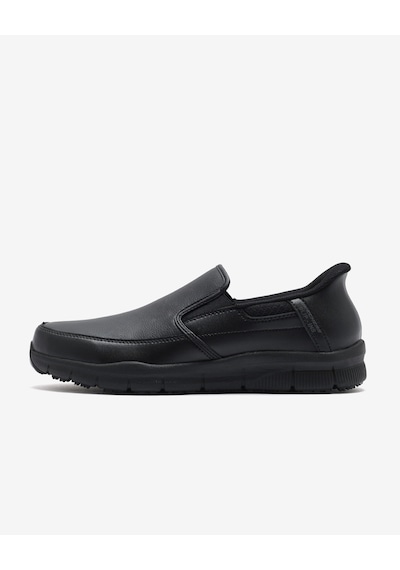 Skechers Nampa - Broxtın Erkek Siyah Günlük Ayakkabı 200304 Blk Siyah