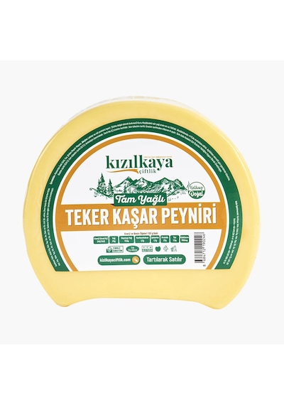 Kızılkaya Çiftlik Teker Kaşar Peyniri 2 KG