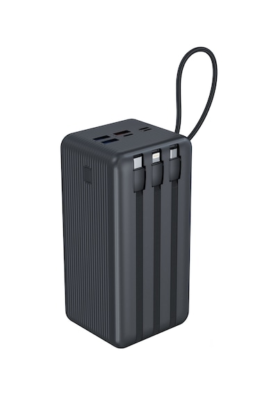 Hepu Hp-255 50.000 Mah Süper Kapasiteli 22.5w Pd Hızlı Şarjlı Powerbank 3 Kablolu Led Diğer