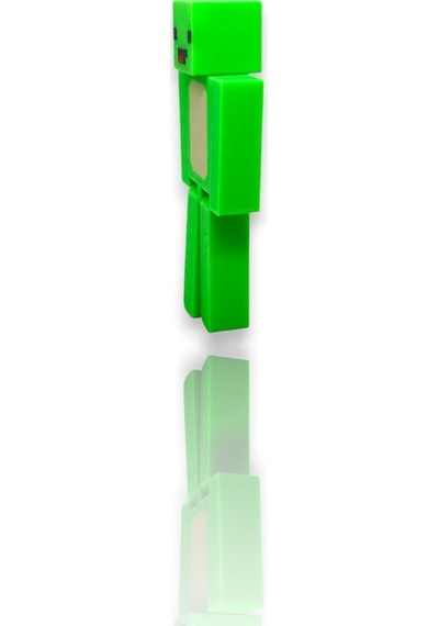 Loy3d Minecraft - Mikey Ve Jj 12 Cm Oynar Kol Ve Bacak, Boya Yok 1