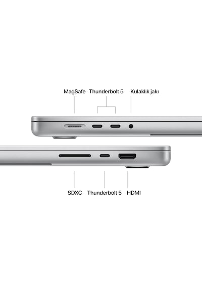 Apple Macbook Uyumlu Pro MX2T3TU/A M4 Pro 24 GB 512 GB SSD 16.2" MacOS Dizüstü Bilgisayar