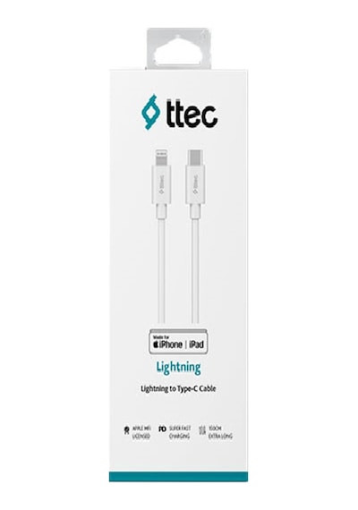 Type-c - Lightning Hızlı Şarj Kablosu 150cm Yeni Nesil Apple iPhone Şarj Kablosu 2dk40b