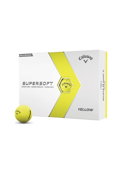 Callaway Bl Cg Supersoft Yellow Golf Topu - 3lü Karışık