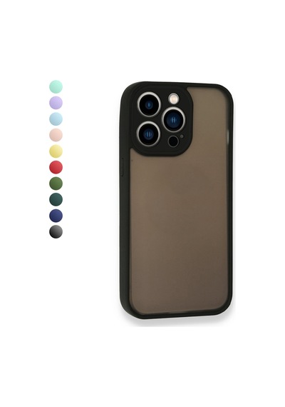 FitCase Apple Uyumlu iPhone 14 Pro Max Montrea Silikon Arka Kapak
