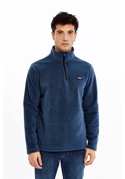 Champp Campp Yarım Fermuarlı Unisex Polar Lacivert